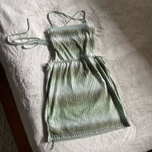 Strappy Forever 21 Zig-Zag Mini Summer Dress